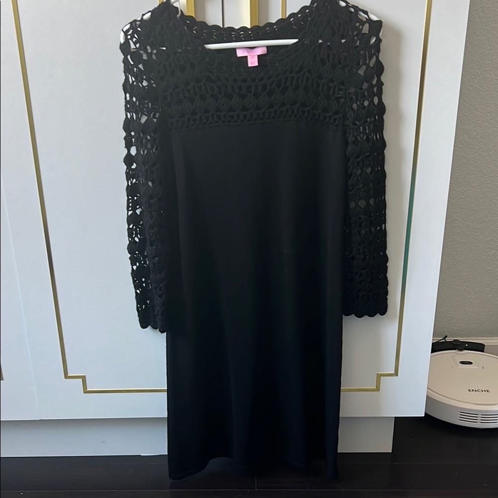 Lily Pulitzer crochet knit dress